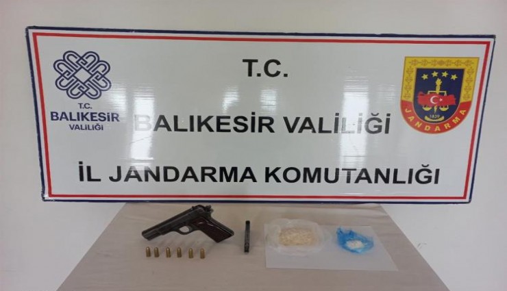 Balıkesir'de uyuşturucu operasyonu