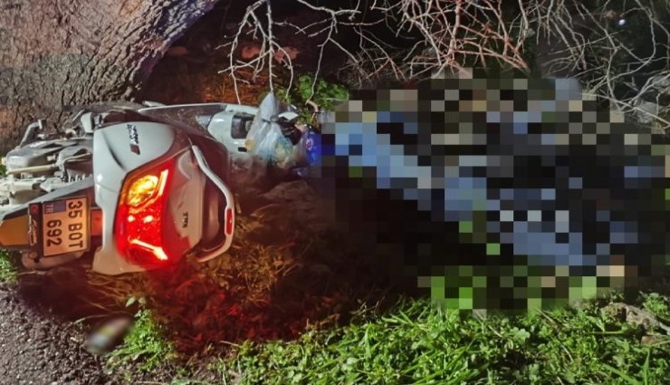 Belediye çalışanı motosiklet kazasında can verdi