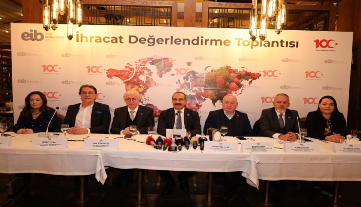 Ege Yaş Meyve Sebze İhracatçıları Birliği, Ege Bölgesi ihracatında üçüncü sıraya yükseldi