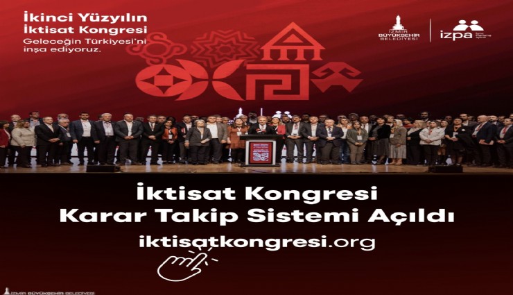 İktisat Kongresi Takip Sistemi yayında