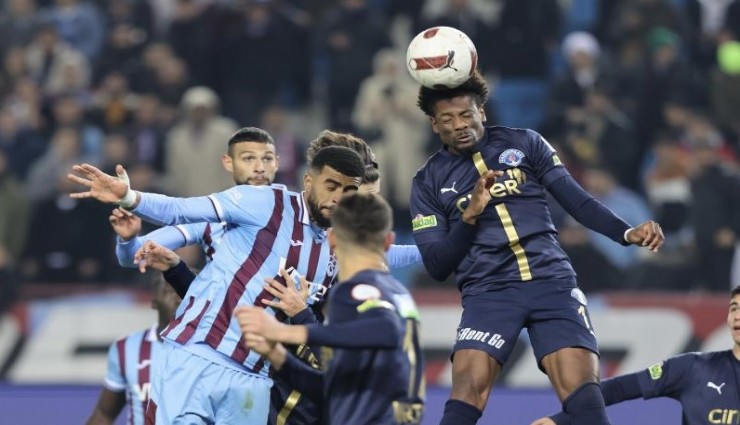 Trabzonspor evinde kayıp: 2-3