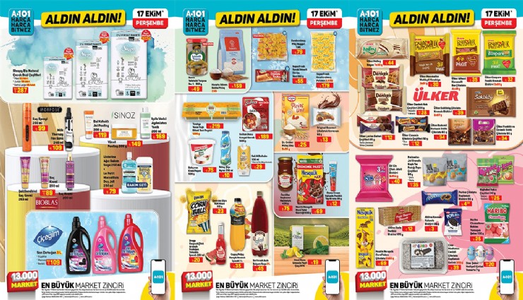 A101’e koltuk, kettle, fırın geliyor! 17 Ekim 2024 A101 aktüel kataloğu
