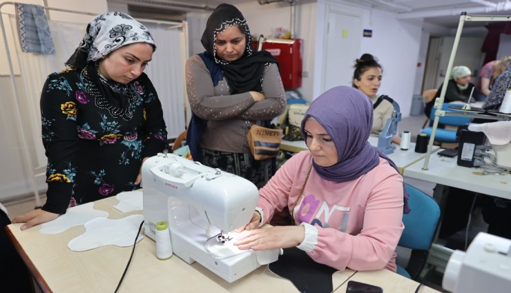 Adettendir Üretiyoruz atölyesi Konaklı kadınlarla buluştu