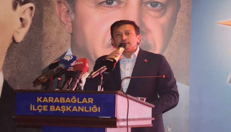 AK Partili Hamza Dağ: İzmir, 31 Mart seçimlerinde CHP’ye sarı kart vermiştir