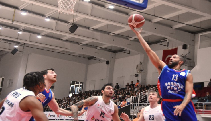 Anadolu Efes, Aliağa Petkimspor deplasmanında galibiyeti kazandı