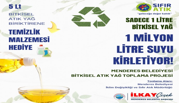 Atık yağı getir temizlik malzemesini götür
