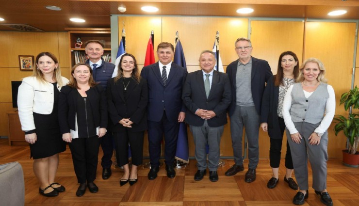 Başkan Tugay Selanik’te: İzmir ile Selanik arasında deniz ve hava ulaşımı için çalışacağız