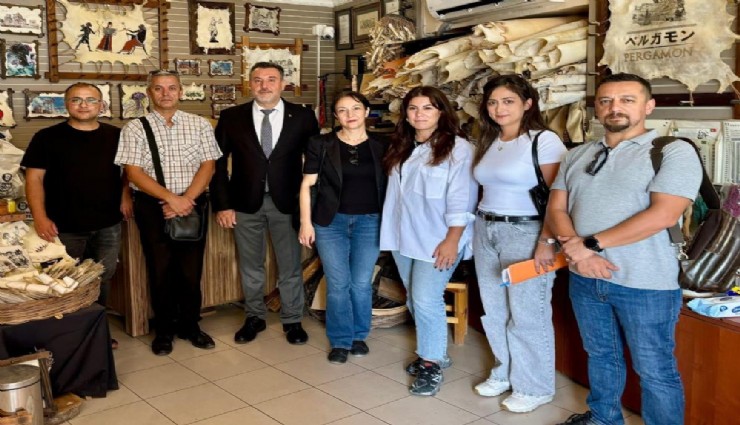 Bergama Parşömeni'nin coğrafi işaret tescil denetimi yapıldı