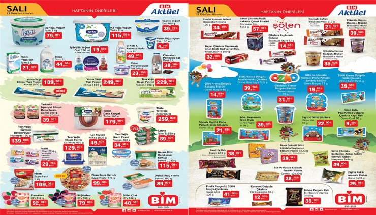 BİM’e pizza, mantı, pastil geliyor! 29 Ekim 2024 BİM aktüel kataloğu