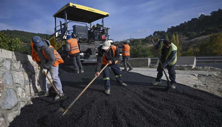 Bornova’da yol seferberliği