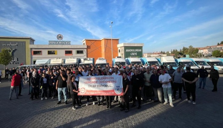 Büyükşehir'deki ikramiye krizi devam ediyor: İşçilerden 2 saatlik iş bırakma eylemi