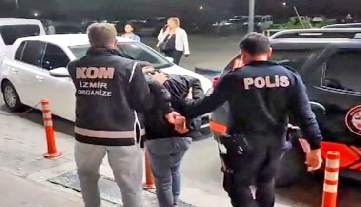 Çeşme'de suç örgütüne  operasyon:7 kişi tutuklandı