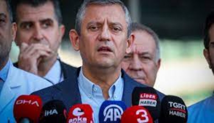 CHP lideri Özel'den TUSAŞ önünde Öcalan açıklaması