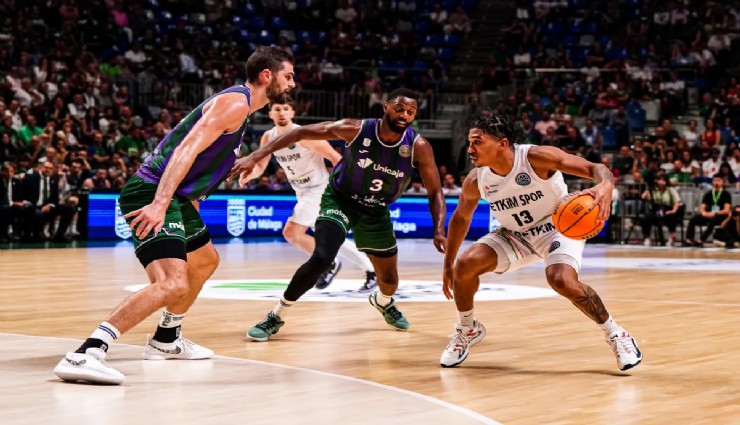 FIBA Şampiyonlar Ligi: Unicaja :112 - Aliağa Petkimspor:77