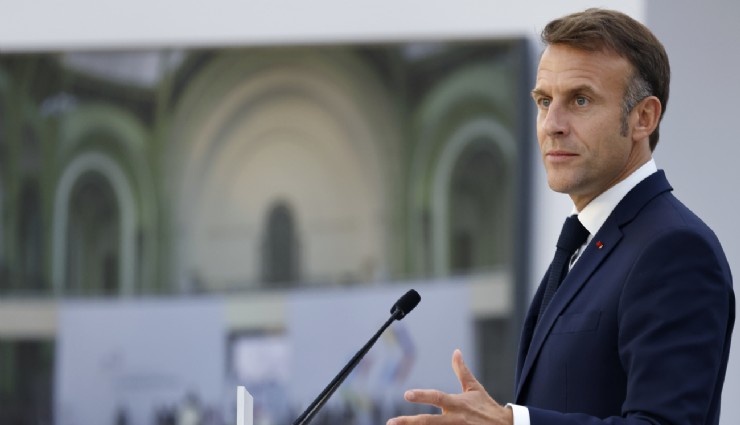 Fransa Cumhurbaşkanı Emmanuel Macron, İsrail'e silah ambargosu uygulanması çağrısı