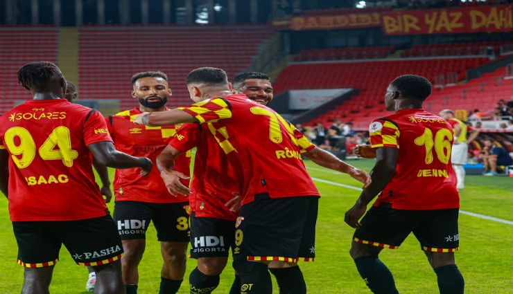 Göztepe'nin yeni transferlerinden gol yağmuru
