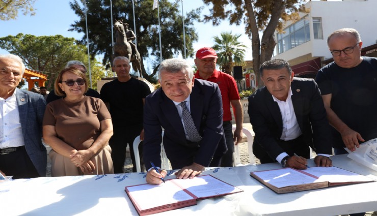 Güzelbahçe'de TİS sevinci: İmzalar atıldı