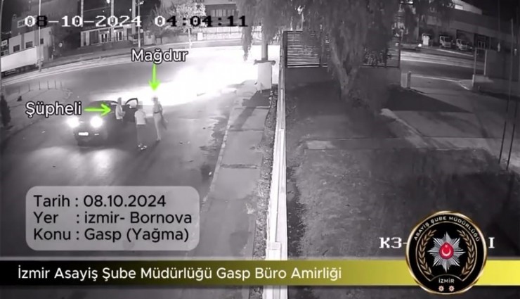 İzmir'de vatandaşın telefon ve paralarını gasp etmişlerdi: 3 şüpheli tutuklandı