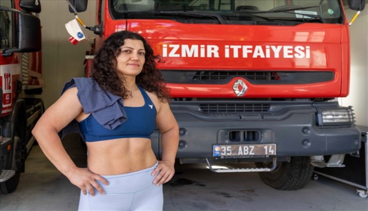İzmir İtfaiyesinin başarılı sporcusunun yeni hedefi Avrupa