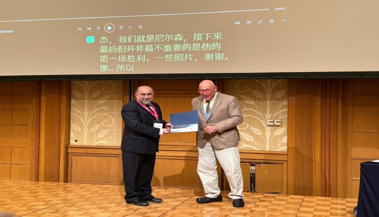 İzmirli bilim adamına Japonya'da büyük ödül