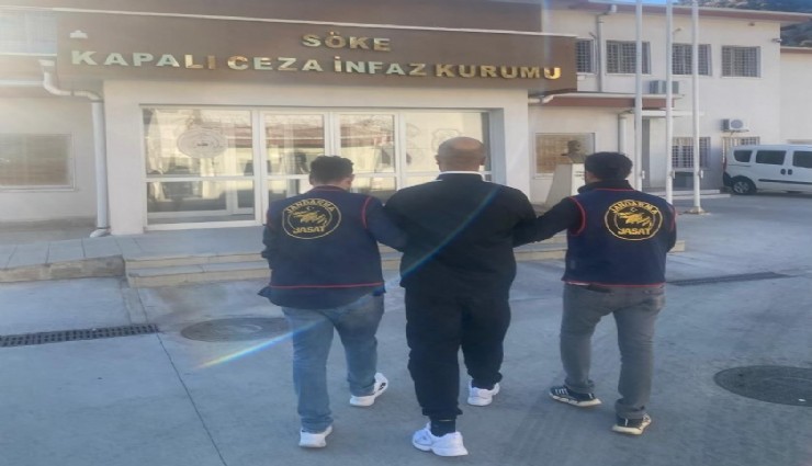 Kasten yaralama suçundan 10 yıl kesinleşmiş hapis cezasıyla aranıyordu: Kuşadası'nda yakalandı