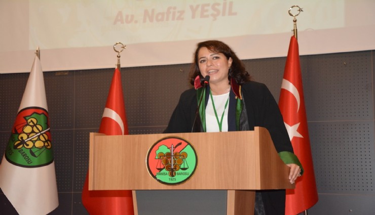 Manisa Barosu'na ilk kadın başkan: Av. Sevgi Başak Yeşil Malay seçildi