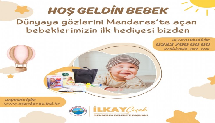 Menderes’te Hoş geldin bebek uygulaması