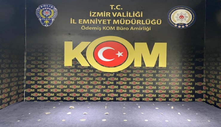 Ödemiş'te tarihi eser kaçakçılığı operasyonu: 1 kişi gözaltına alındı