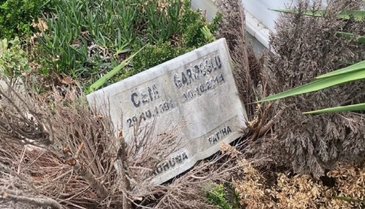Polis, Cem Garipoğlu’nun kabrinin bulunduğu mezarlıkta nöbet tutuyor