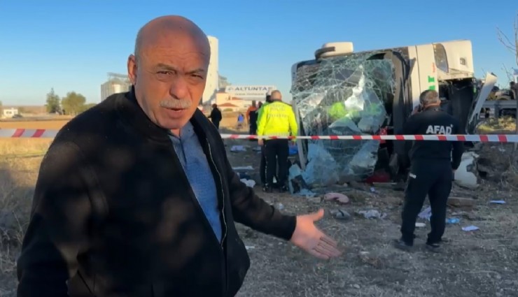 Şarampole devrilen yolcu otobüsünün şoförü: Sabah güneşi gözümü aldı