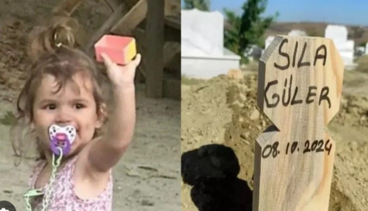 Sıla bebek dedesinin soyadı ile defnedildi