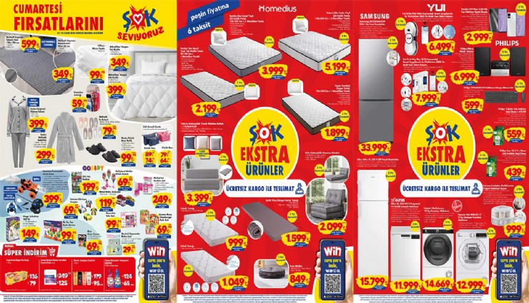ŞOK’a yorgan, yastık, pijama takımı geliyor! 2 Kasım 2024 ŞOK aktüel kataloğu