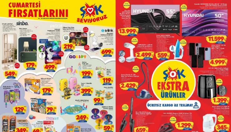 ŞOK’ta Cif, Duru, Fakir, Tefal ve Hyundai ürünlerine indirim geliyor! ŞOK 26 Ekim aktüel kataloğu!
