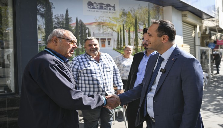 Başkan Eşki’den Bornova’nın nabzını tutan ziyaretler