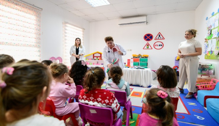 Bornovalı miniklere Ağız ve Diş Sağlığı Eğitimi