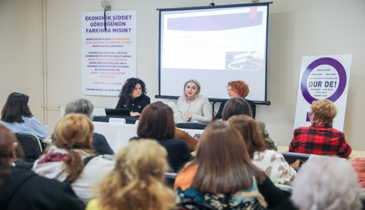 Buca’da Kadına Yönelik Şiddet ve Toplumsal Cinsiyet paneli