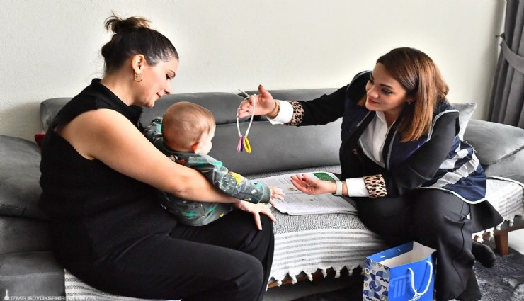 Büyükşehir, anne ve bebeklerin yanında: İzmir95 Projesi