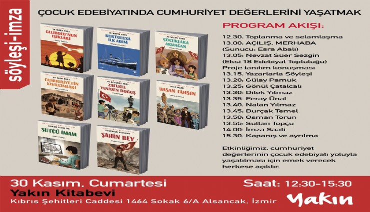 Cumhuriyet değerleri sekiz yazarın sekiz kitabında