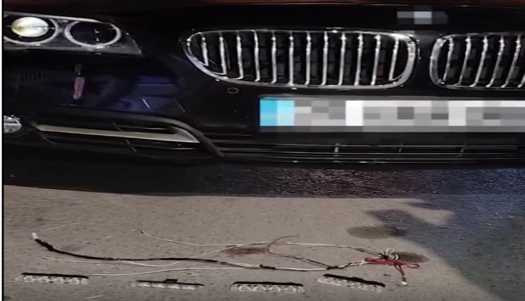 Denizli'de çakar ve siren tertibatlı araca 6 bin 439 lira ceza kesildi