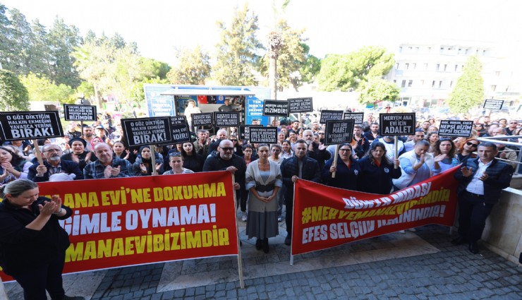 Efes Selçuk Belediye emekçilerinden Meryem Ana mesajı: Bu mücadele Efes Selçuk'un mücadelesi