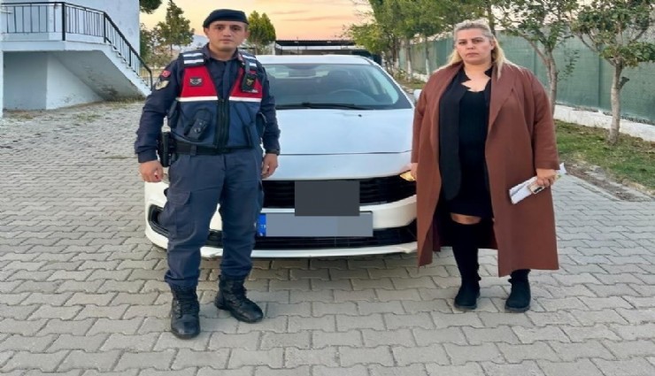 İzmir'de çalınan araç Söke'de bulundu