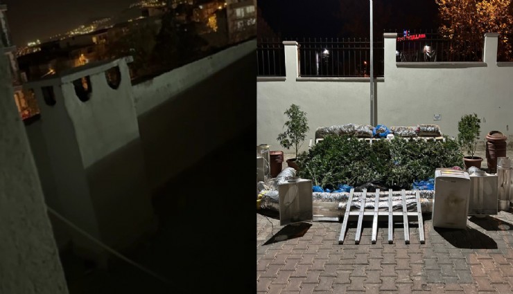 İzmir'de uyuşturucu imal edilen ev bacadan gelen kokudan tespit edildi