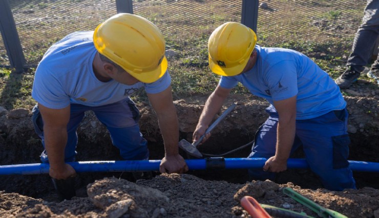 İZSU’dan Menderes'in 6 mahallesinde içme suyuna 25 milyon liralık yatırım