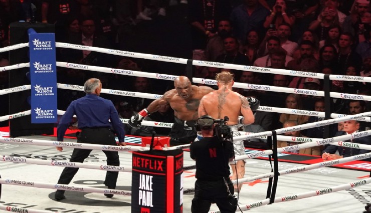 Jake Paul, Mike Tyson’ı mağlup etti