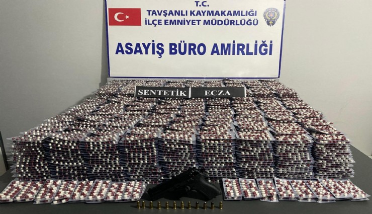 Kütahya'da uyuşturucu operasyonu: 5 tutuklama