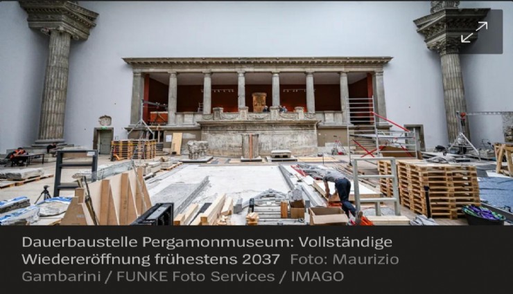 Pergamon Müzesi’ndeki milyonluk zarar Avrupa gündeminde