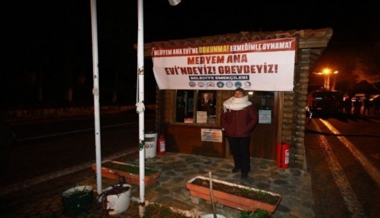 Selçuk'ta Meryem Ana direnişine jandarmadan şafak baskını: Çevik kuvvet ve TOMA bölgede
