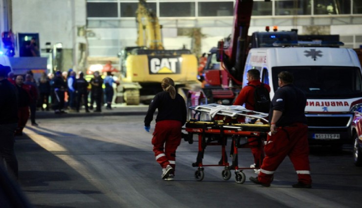 Sırbistan’da felaket: Tren istasyonunun çatısı çöktü, 11 ölü