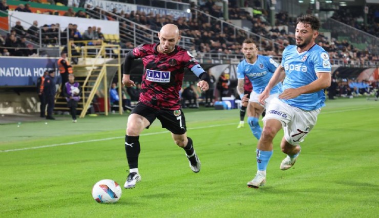 Trabzonspor, Alanya'dan puansız dönüyor: 2-1