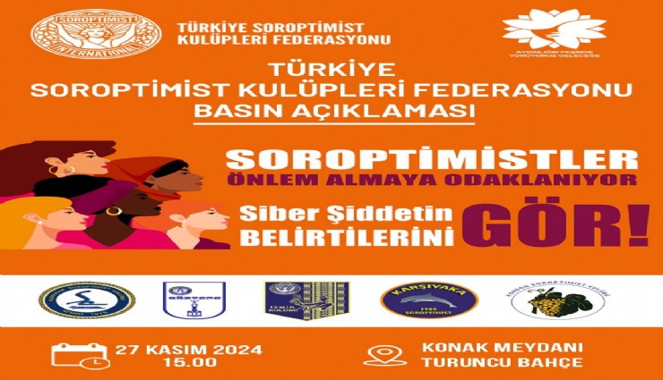 TSKF'den siber şiddet vurgusu: Siber şiddete farkındalık için toplanıyorlar